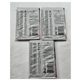 Lot of 3 Unopened Packs of 2021 Topps Chrome Tennis Card Packs Lot of 3 Unopened Packs of 2021 Topps Chrome Tennis Card Packs