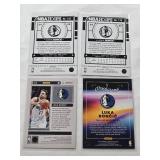 Lot of 4 Luka Doncic Basketball Cards Including NBA Hoops and Magicians Lot of 4 Luka Doncic Basketball Cards Including NBA Hoops and Magicians