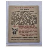 Joe Muha 1948 Bowman #97 - Philadelphia Eagles Vintage Football Card Joe Muha 1948 Bowman #97 - Philadelphia Eagles Vintage Football Card