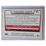 Francisco Lindor Rookie 2012 Bowman Purple SP #BP3 - Cleveland Indians Baseball Card Francisco Lindor Rookie 2012 Bowman Purple SP #BP3 - Cleveland Indians Baseball Card