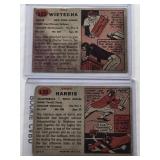 Lot of 2 Vingate 1952 Topps Football Cards Featuring Ray Wietecha #122 and Jimmy Harris #135 Lot of 2 Vingate 1952 Topps Football Cards Featuring Ray Wietecha #122 and Jimmy Harris #135