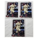 Lot of 3 Brooks Lee Rookie Cards Topps #317 Lot of 3 Brooks Lee Rookie Cards Topps #317