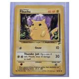 Pikachu 2000 Pokemon Base Set #58/102 Card Pikachu 2000 Pokemon Base Set #58/102 Card