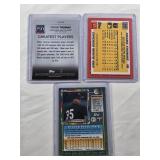 Lot of 3 Frank Thomas Inserts including Baseball Lot of 3 Frank Thomas Inserts including Baseball