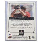 Max Scherzer Rookie 2008 Upper Deck Masterpieces #5 - Arizona Diamondbacks Baseball Card Max Scherzer Rookie 2008 Upper Deck Masterpieces #5 - Arizona Diamondbacks Baseball Card