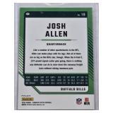 Josh Allen 2024 Panini Donruss Optic Silver Holo Prizm #19 - Buffalo Bills Football Card Josh Allen 2024 Panini Donruss Optic Silver Holo Prizm #19 - Buffalo Bills Football Card
