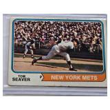 Tom Seaver 1974 Topps #80 - New York Mets Vintage Baseball Card Tom Seaver 1974 Topps #80 - New York Mets Vintage Baseball Card