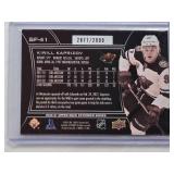 Kirill Kaprizov Rookie 2020-21 Upper Deck Silver #SF-41 and Numbered 2877/2999 - Minnesota Wild Hockey Card Kirill Kaprizov Rookie 2020-21 Upper Deck Silver #SF-41 and Numbered 2877/2999 - Minnesota Wild Hockey Card