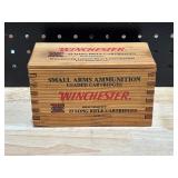 Winchester Small Wooden .22 Caliber Box Winchester Small Wooden .22 Caliber Box