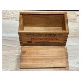 Winchester Small Wooden .22 Caliber Box Winchester Small Wooden .22 Caliber Box