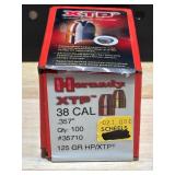 Hornady .38 Caliber .357 Diameter Bullets Hornady .38 Caliber .357 Diameter Bullets