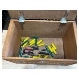 Federal Ammunition Wood Box with 20 Gauge and .410 Empties Federal Ammunition Wood Box with 20 Gauge and .410 Empties