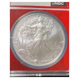 2025 AMERICAN SILVER EAGLE NGC MS69