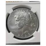 2023 PEACE AND MORGAN DOLLARS NGC MS70 FIRST DAY ISSUES