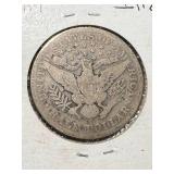 1901-S US BARBER HALF DOLLAR