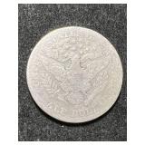 1908-S US BARBER HALF DOLLAR