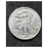 HALF TROY OZ .999 FINE SILVER WALKING LIBERTY ROUND