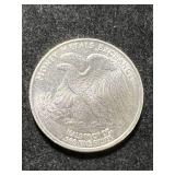 HALF TROY OZ .999 FINE SILVER WALKING LIBERTY ROUND