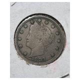 1883 NO CENTS US V NICKEL