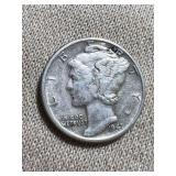1941 US MERCURY DIME