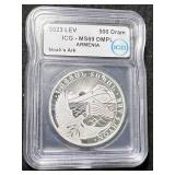 2023 ARMENIAN NOAHS ARK ROUND ICG MS69 DMPL