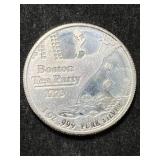 1 TROY OZ .999 FINE SILVER 