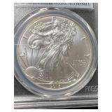 2016 AMERICAN SILVER EAGLE PCGS MS70