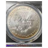 2016 AMERICAN SILVER EAGLE PCGS MS70