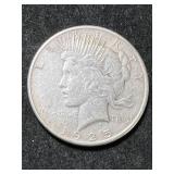 1925 US PEACE SILVER DOLLAR