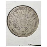 1911-D US BARBER HALF DOLLAR