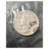 1942 US MERCURY DIME