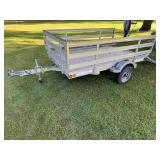 ALIMINUM TRAILER, TILT DECK WITH RAMP ALIMINUM TRAILER, TILT DECK WITH RAMP
