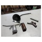 OILING CANS, FUNNEL AND SPARK PLUG SOCKETS OILING CANS, FUNNEL AND SPARK PLUG SOCKETS