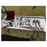 LARGE LOT OF HAND TOOLS LARGE LOT OF HAND TOOLS