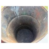 GAS CAN AND EMPTY BARREL GAS CAN AND EMPTY BARREL