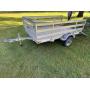 ALIMINUM TRAILER, TILT DECK WITH RAMP