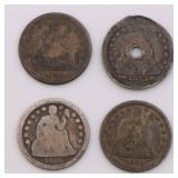 US Seated Liberty Dime Lot US Seated Liberty Dime Lot