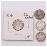 US Seated Liberty Dime Lot US Seated Liberty Dime Lot