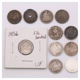 US Seated Liberty Dime Lot US Seated Liberty Dime Lot
