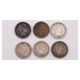 US Liberty Head Quarter Lot of 12 US Liberty Head Quarter Lot of 12