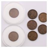 US Wheat Penny Lot of 7 *Better Dates* US Wheat Penny Lot of 7 *Better Dates*