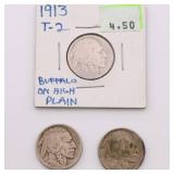 US Buffalo Nickel Lot of 15 US Buffalo Nickel Lot of 15