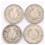 US Liberty Head Nickel Lot of 11 US Liberty Head Nickel Lot of 11