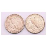 US Walking Liberty Half Dollar Lot of 6 US Walking Liberty Half Dollar Lot of 6