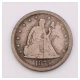 1875S Seated Liberty Twenty Cent Piece 1875S Seated Liberty Twenty Cent Piece