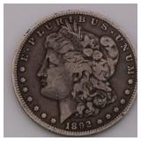 1892-S Morgan Silver Dollar 1892-S Morgan Silver Dollar