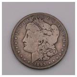 1893 Morgan Silver Dollar 1893 Morgan Silver Dollar