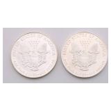 American Silver Eagle Lot of 5 - 5 oz Silver American Silver Eagle Lot of 5 - 5 oz Silver