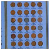 Partial US Penny Book Lot 1859 - 1973 Partial US Penny Book Lot 1859 - 1973