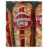 OK 3 - Popcornopolis Caramel Corn 7 oz Bags (Lot of 4, Best By 04/17/2025)